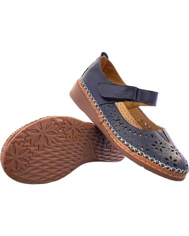 48 HORAS LEDER-SPANGENSCHUHE MODELL 413804-29 MARINEBLAU VARIOS COLORES