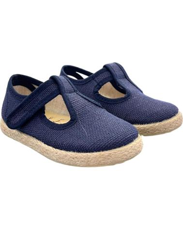 TOKOLATE LEINEN-KLETTSCHUH 2136V-09 MARINE VARIOS COLORES