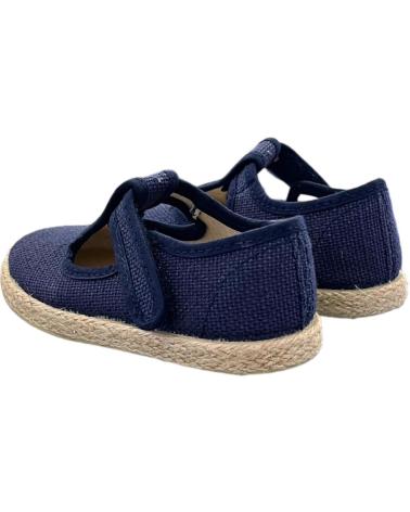 TOKOLATE LEINEN-KLETTSCHUH 2136V-09 MARINE VARIOS COLORES