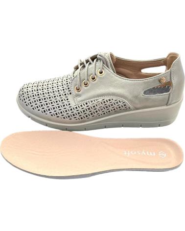 MYSOFT SCHNÜRSCHUHE PERFORIERT 24M204 PLATIN VARIOS COLORES