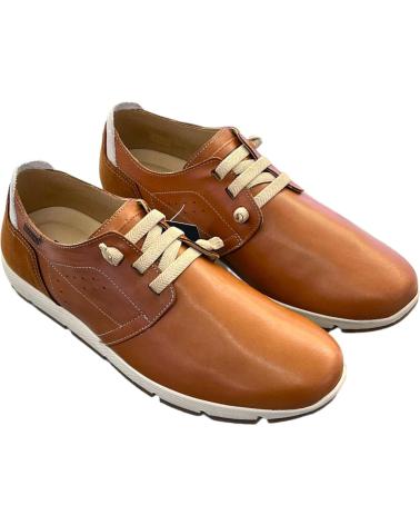 BAERCHI FREIZEITSCHUHE 2002 LEDER KARAMELL VARIOS COLORES