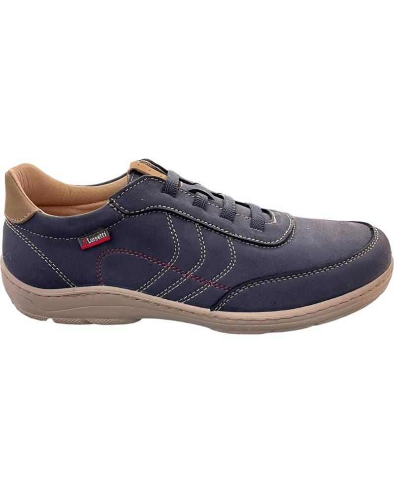 LUISETTI FREIZEITSCHUHE 37104GS FETTLEDER MARINEBLAU VARIOS COLORES