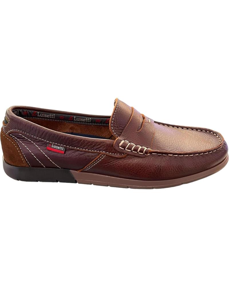 LUISETTI MOKASSIN 29301NA AUS NAPPALEDER IN COGNAC VARIOS COLORES