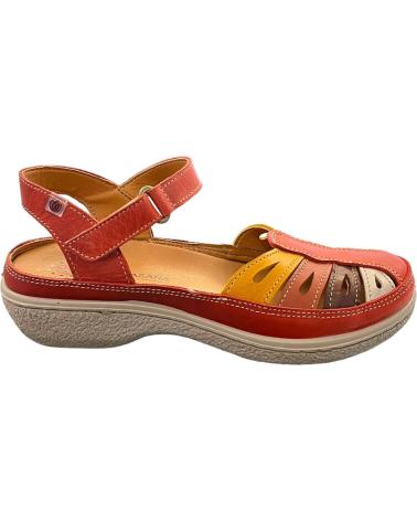 LAURA AZAÑA LA11977BI SPECIAL INSOLE SANDALS COMBINED RED VARIOS COLORES