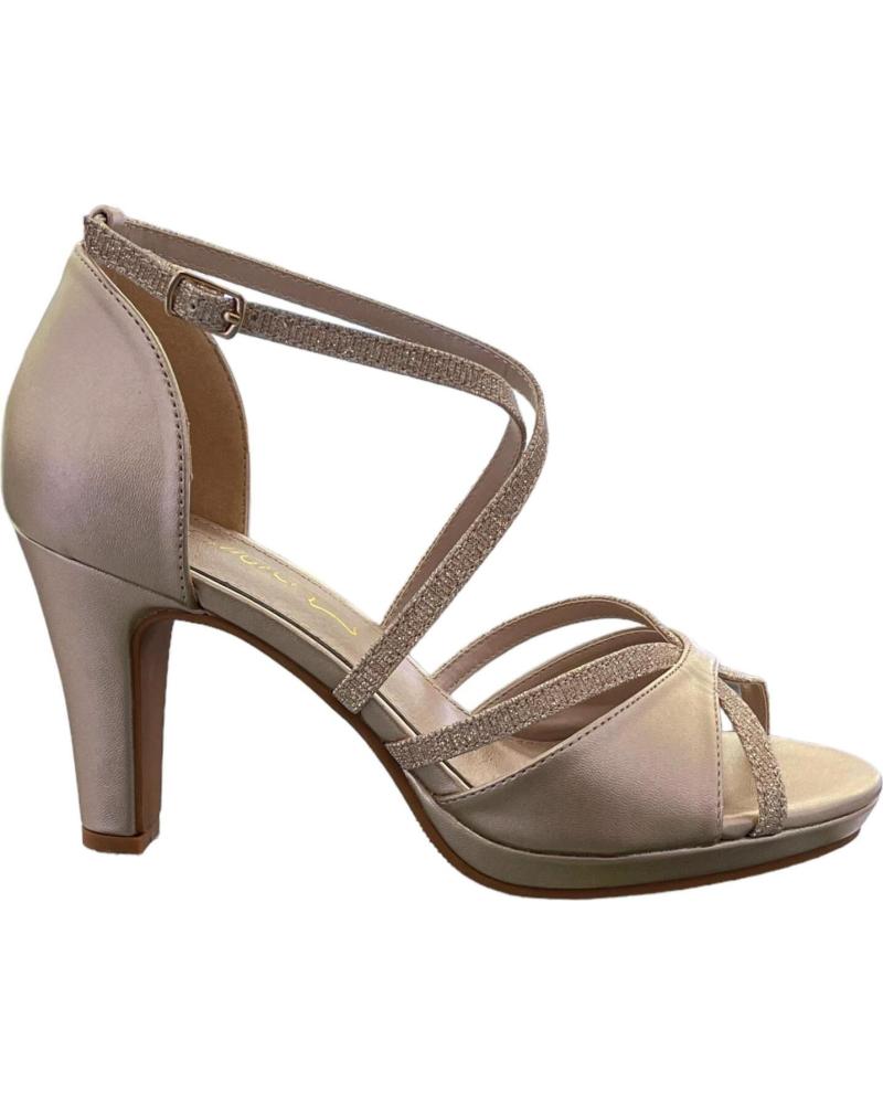 PRESTIGIO C-426 TAUPE PARTY SANDALS VARIOS COLORES