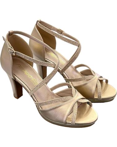 PRESTIGIO C-426 TAUPE PARTY SANDALS VARIOS COLORES
