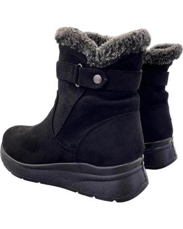 MYSOFT STIEFELETTEN 22M556 SCHWARZ MIT KUNSTFELLFUTTER VARIOS COLORES