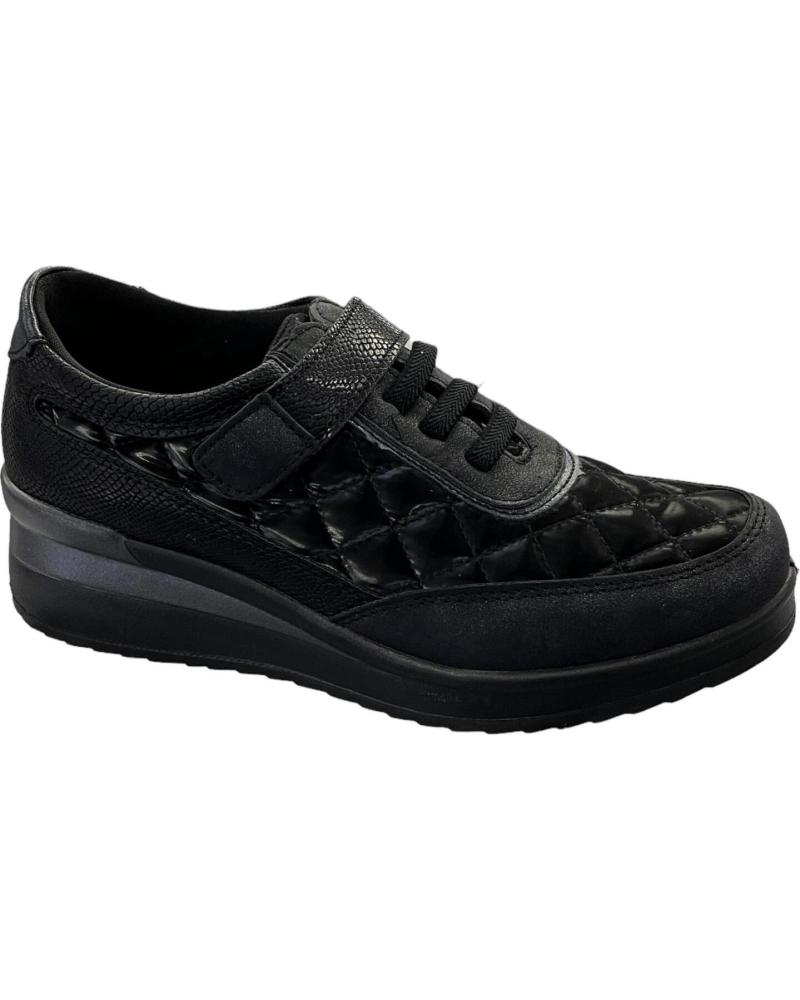 MYSOFT ZAPATILLAS CASUAL MUJER 23M571 NEGRO NEGRO