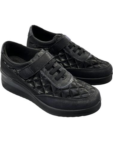 MYSOFT ZAPATILLAS CASUAL MUJER 23M571 NEGRO NEGRO