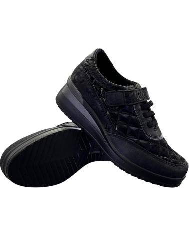 MYSOFT ZAPATILLAS CASUAL MUJER 23M571 NEGRO NEGRO