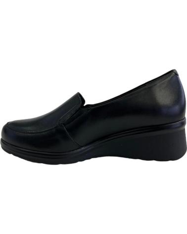 PITILLOS 106 KEIL-MOKASSIN FÜR DAMEN AUS LEDER, VERSCHIEDENE FARBEN MARRóN