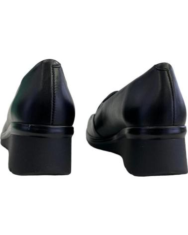 PITILLOS 106 KEIL-MOKASSIN FÜR DAMEN AUS LEDER, VERSCHIEDENE FARBEN MARRóN