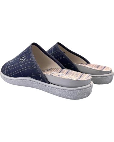 PLUMAFLEX HAUSSCHUHE OFFENE SPITZE 12452 MARINEBLAU VARIOS COLORES