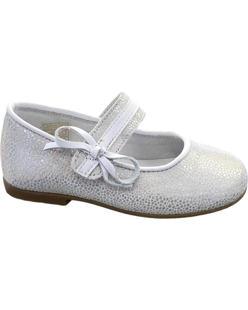 ROLY POLY LEDER-SPANGENSCHUHE 9286 WEISS VARIOS COLORES