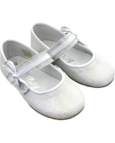 ROLY POLY LEDER-SPANGENSCHUHE 9286 WEISS VARIOS COLORES
