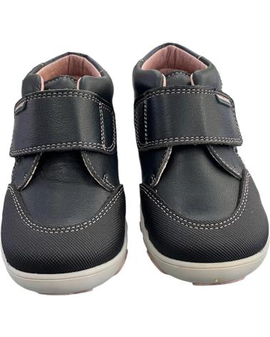 PABLOSKY 015824 LEDERSTIEFEL MIT KLETTVERSCHLUSS IN PILZ-MARINEBLAU VARIOS COLORES