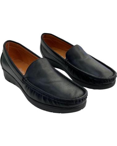 PARYMEDIO 1701 DAMEN MOKASSINS IN SCHWARZ VARIOS COLORES