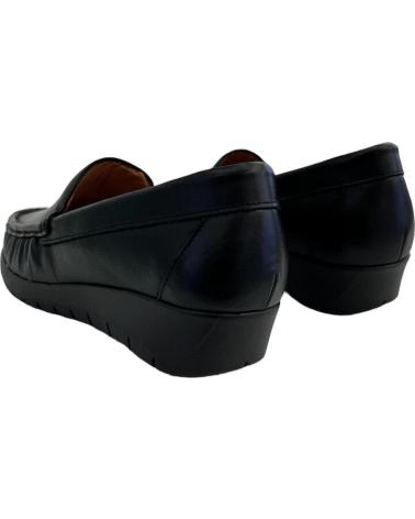 PARYMEDIO 1701 DAMEN MOKASSINS IN SCHWARZ VARIOS COLORES