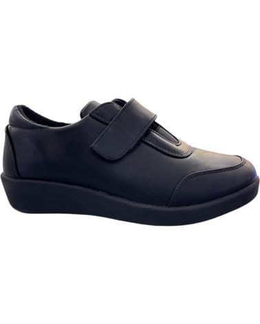 DOCTOR CUTILLAS 38608 - CHAUSSURE ERGONOMIQUE NOIRE À VELCRO POUR FEMME VARIOS COLORES