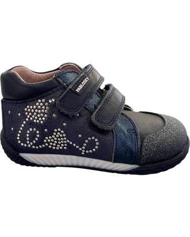 PABLOSKY LEATHER VELCRO BOOT 036325 MUSHROOM NAVY VARIOS COLORES