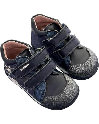 PABLOSKY LEATHER VELCRO BOOT 036325 MUSHROOM NAVY VARIOS COLORES