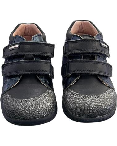 PABLOSKY LEATHER VELCRO BOOT 036325 MUSHROOM NAVY VARIOS COLORES