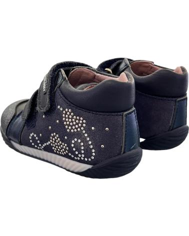 PABLOSKY LEATHER VELCRO BOOT 036325 MUSHROOM NAVY VARIOS COLORES