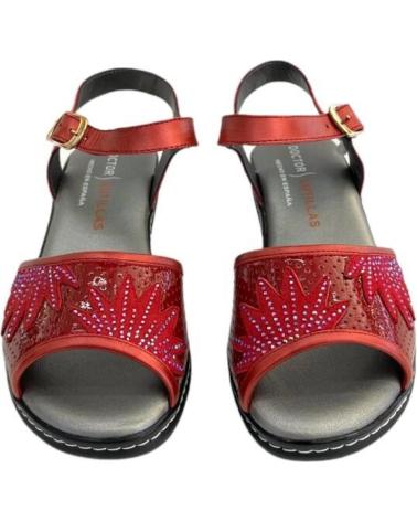 D`CUTILLAS SANDALES FEMME 32116 ROUGE VARIOS COLORES