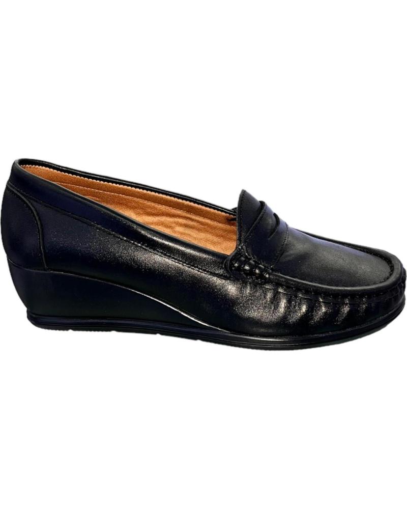 PARYMEDIO 1732 CAPRI - MOCASSIM PRETO CONFORTÁVEL VARIOS COLORES