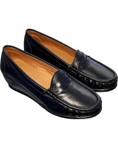 PARYMEDIO 1732 CAPRI - MOCASSIM PRETO CONFORTÁVEL VARIOS COLORES