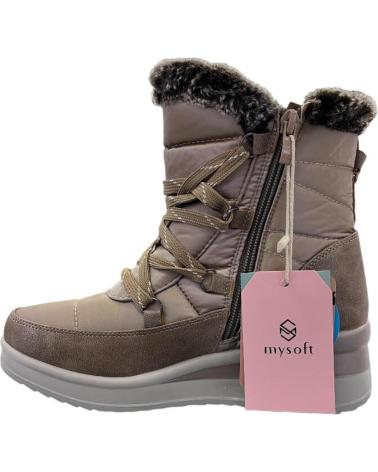 MYSOFT 23M570 WINTERSTIEFEL TAUPE MIT PELZFUTTER VARIOS COLORES