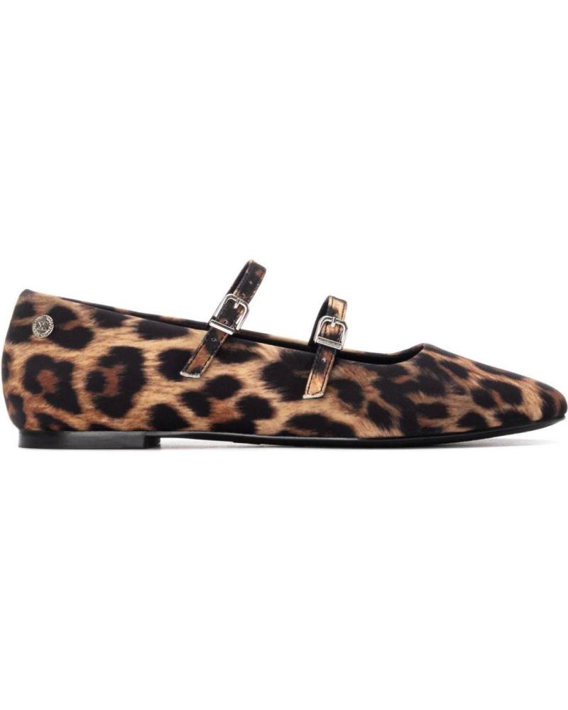 XTI MERCEDITA PLANA ESTAMPADO LEOPARDO MODELO 144701 LEOPARDO