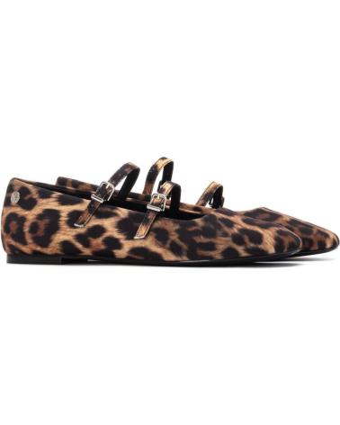 XTI MERCEDITA PLANA ESTAMPADO LEOPARDO MODELO 144701 LEOPARDO