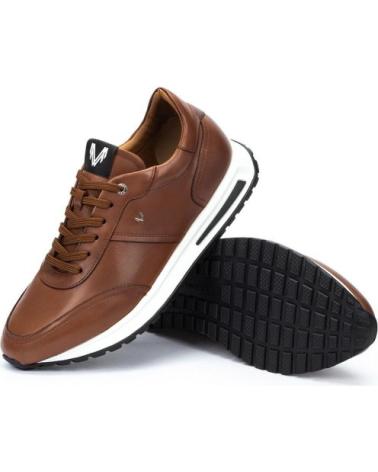 MARTINELLI HANBURY 1741-2930C BRAUNE LEDER-FREIZEITSCHUHE MARRóN