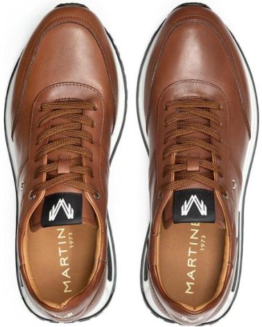 MARTINELLI HANBURY 1741-2930C BRAUNE LEDER-FREIZEITSCHUHE MARRóN