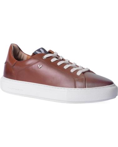 MARTINELLI HASTINGS 1738 BRAUNE LEDER-SNEAKER FÜR HERREN MARRóN