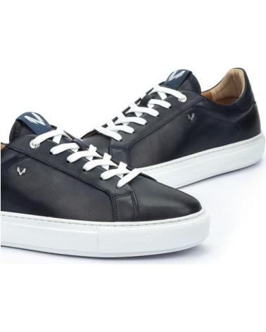 MARTINELLI HASTINGS 1738 BLAUE LEDER-SNEAKER FÜR HERREN AZUL