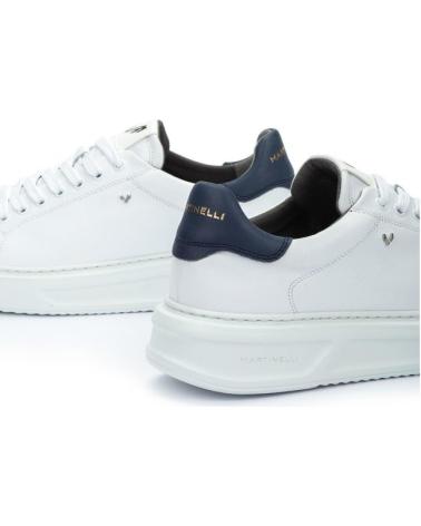 MARTINELLI SULLIVAN 1736 WEISSE LEDER-SNEAKER FÜR HERREN BLANCO