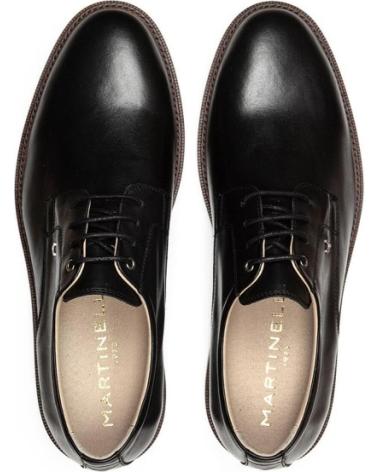MARTINELLI WATFORD 1689 SCHNÜRSCHUHE SCHWARZ NEGRO