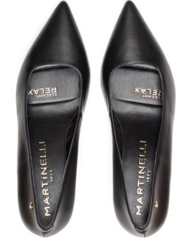 MARTINELLI FONTE 1749 PUMPS SCHWARZ NEGRO
