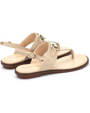 MARTINELLI MAZZINI 1535 - SANDALIAS PLANAS GRISES GRIS