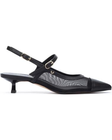 MARTINELLI CHAUSSURES SLINGBACK GAETA 1746 NOIR TALON 3CM NEGRO