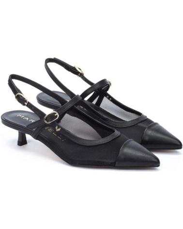 MARTINELLI CHAUSSURES SLINGBACK GAETA 1746 NOIR TALON 3CM NEGRO