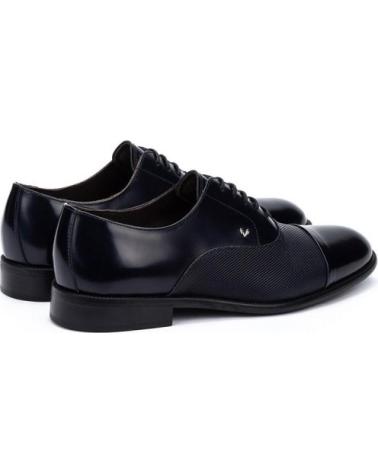 MARTINELLI ARLINGTON 1691 SCHNÜRSCHUHE AUS BLAUEM LEDER AZUL