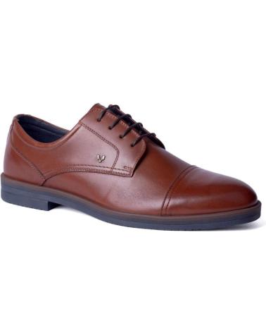 MARTINELLI DOUGLAS 1604 BROWN LACE-UP SHOES MARRóN