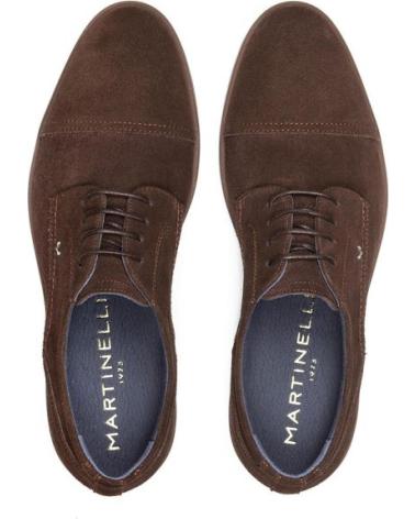 MARTINELLI ZAPATOS CORDONES DOUGLAS 1604 MARRóN