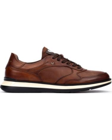 MARTINELLI WALDEN 1606 BROWN LEATHER CASUAL SNEAKERS MARRóN