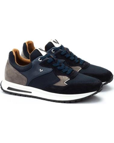 MARTINELLI HANBURY 1741 FREIZEIT-SNEAKER MARINEBLAU UND GRAU AZUL