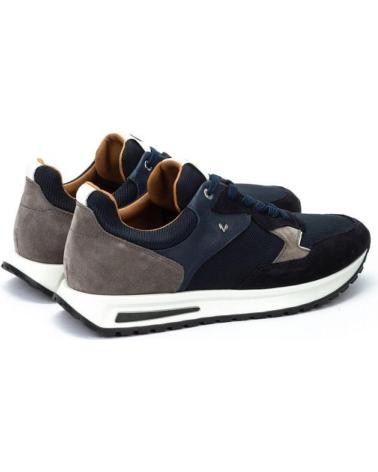 MARTINELLI HANBURY 1741 FREIZEIT-SNEAKER MARINEBLAU UND GRAU AZUL