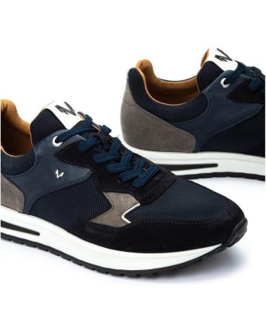 MARTINELLI HANBURY 1741 FREIZEIT-SNEAKER MARINEBLAU UND GRAU AZUL